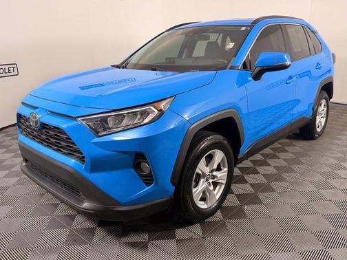 Blue Flame 2021 Toyota RAV4 XLE