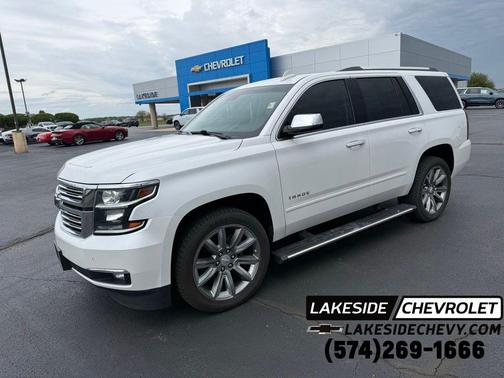 Iridescent Pearl Tricoat 2018 Chevrolet Tahoe Premier