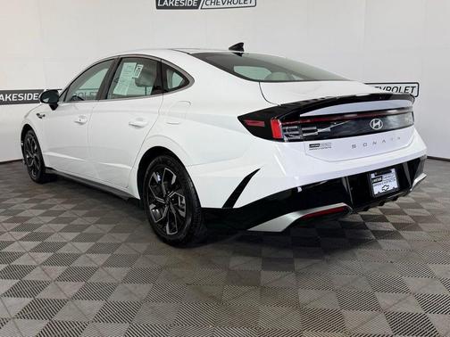 White 2024 Hyundai SONATA SEL