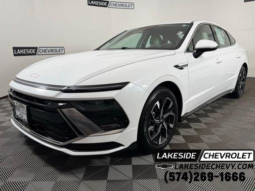 White 2024 Hyundai SONATA SEL