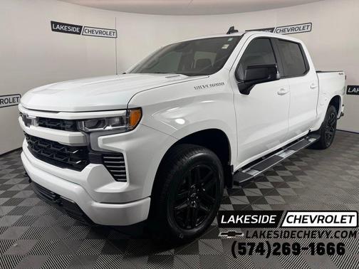 Summit White 2025 Chevrolet Silverado 1500 RST