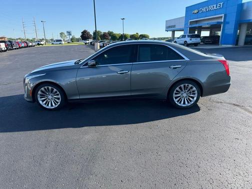 Moonstone Metallic 2016 Cadillac CTS 3.6L Luxury