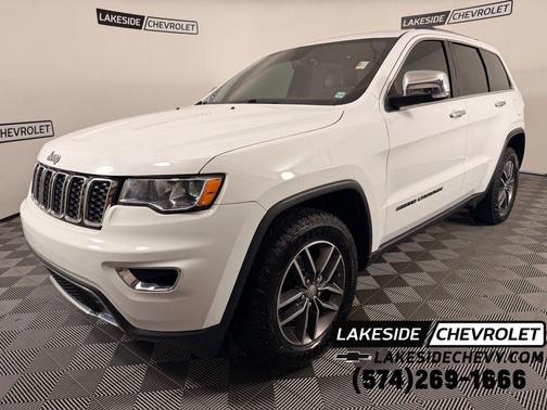 Bright White Clearcoat 2017 Jeep Grand Cherokee Limited