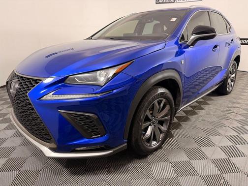 Blue Mica 2021 Lexus NX 300 F Sport