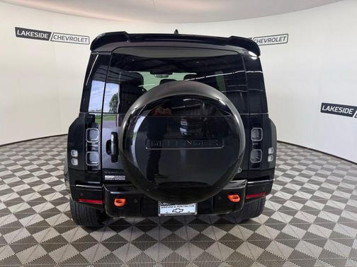 Santorini Black 2023 Land Rover Defender 110 X