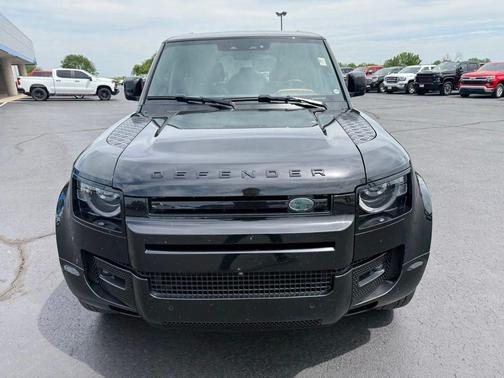 Santorini Black 2023 Land Rover Defender 110 X