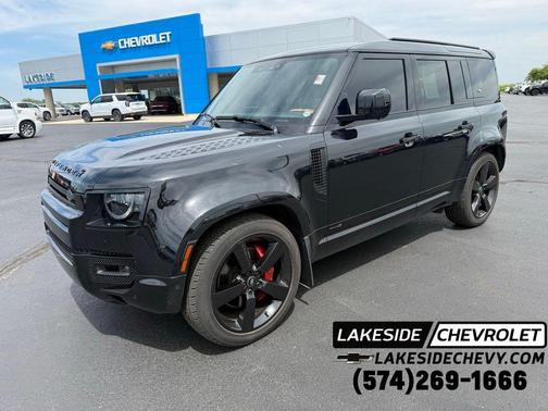 Santorini Black 2023 Land Rover Defender 110 X