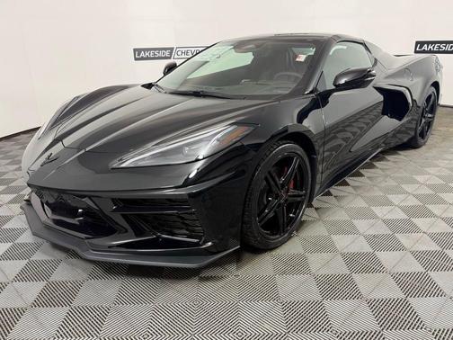 Black 2026 Chevrolet Corvette Stingray w/1LT