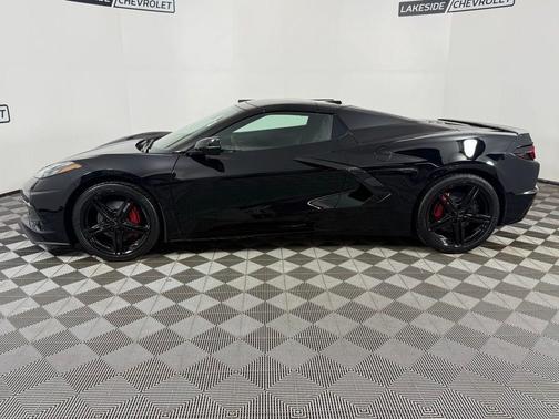 Black 2026 Chevrolet Corvette Stingray w/1LT