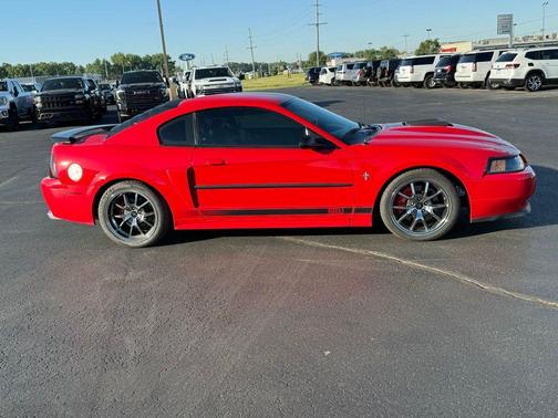Red 2003 Ford Mustang Mach I