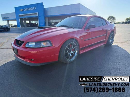 Red 2003 Ford Mustang Mach I