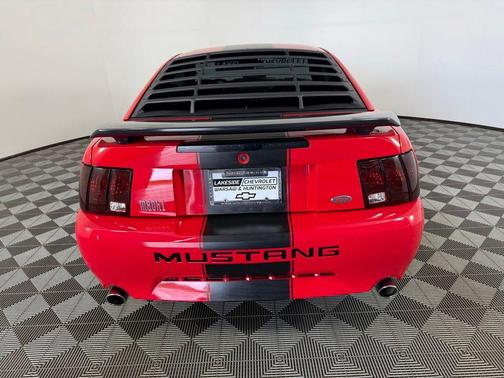 Red 2003 Ford Mustang Mach I