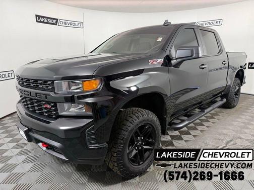 Black 2020 Chevrolet Silverado 1500 Custom Trail Boss