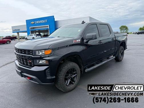 Black 2020 Chevrolet Silverado 1500 Custom Trail Boss