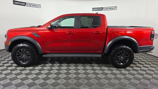 Chili Pepper Red 2024 Ford Ranger Raptor