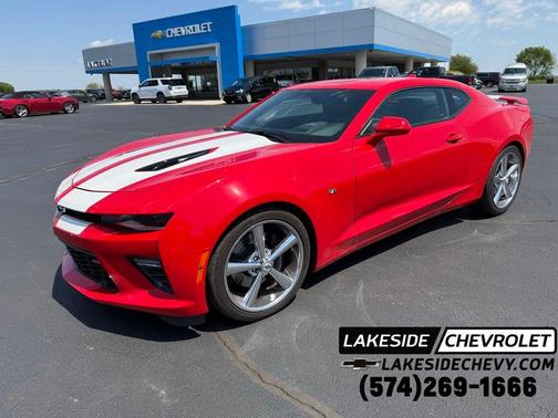 Red 2017 Chevrolet Camaro 2SS