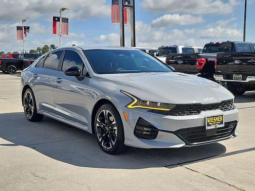 Gray 2024 Kia K5 GT-Line