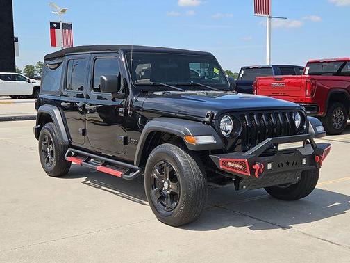 Black Clearcoat 2022 Jeep Wrangler Unlimited Sport
