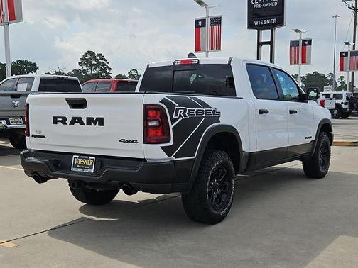 Bright White Clearcoat 2026 RAM 1500 Rebel