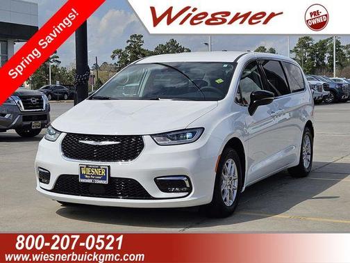 Bright White Clearcoat 2024 Chrysler Pacifica Touring-L