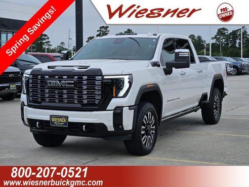 White Frost 2025 GMC Sierra 2500 Denali Ultimate
