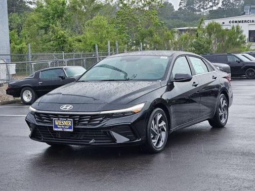 Black 2026 Hyundai ELANTRA HEV Limited