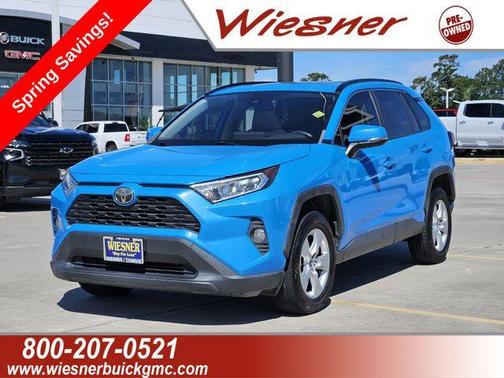 Blue Flame 2020 Toyota RAV4 XLE