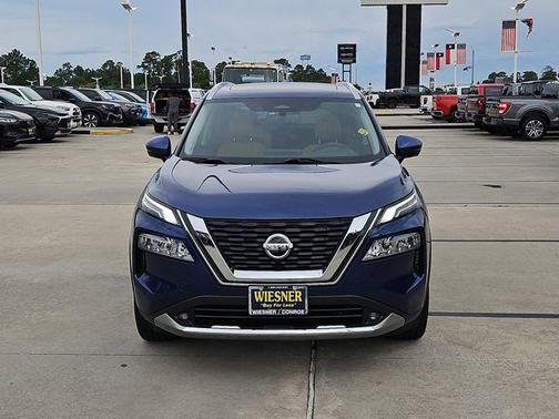Caspian Blue 2021 Nissan Rogue Platinum