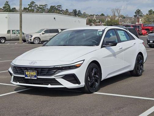 White 2026 Hyundai ELANTRA SEL Sport
