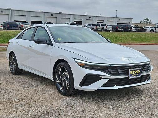 White 2025 Hyundai ELANTRA HEV SEL