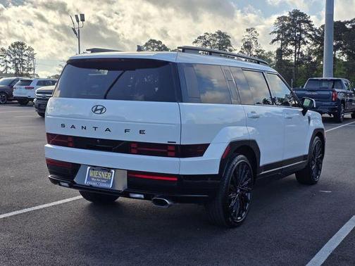 White 2025 Hyundai SANTA FE Calligraphy