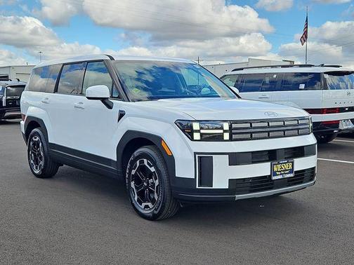 White 2026 Hyundai SANTA FE SE