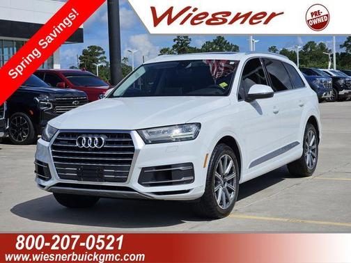 Glacier White Metallic 2019 Audi Q7 55 Premium Plus