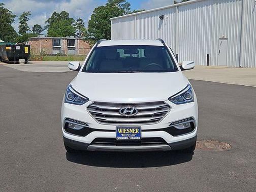 Frost White Pearl 2018 Hyundai Santa Fe Sport 2.0L Turbo