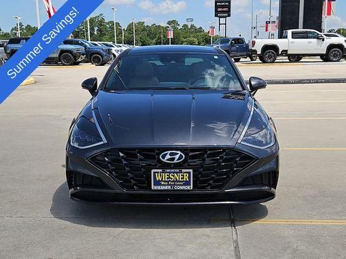 Gray 2021 Hyundai SONATA Limited