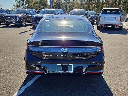 Black 2026 Hyundai SONATA SEL Sport