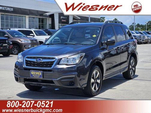 Dark Gray Metallic 2018 Subaru Forester 2.5i