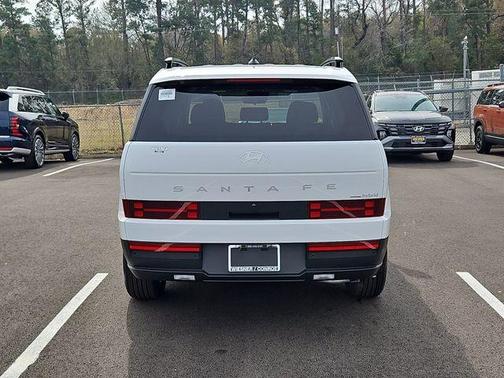 White 2026 Hyundai SANTA FE HEV SEL