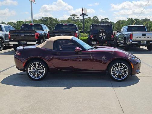 Red Metallic 2025 Mazda MX-5 Miata 35th Anniversary