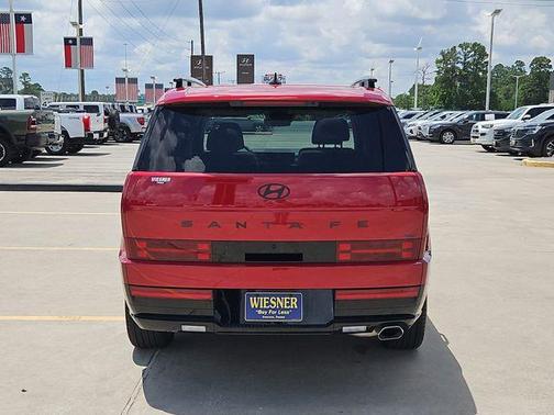 Red 2025 Hyundai SANTA FE Calligraphy