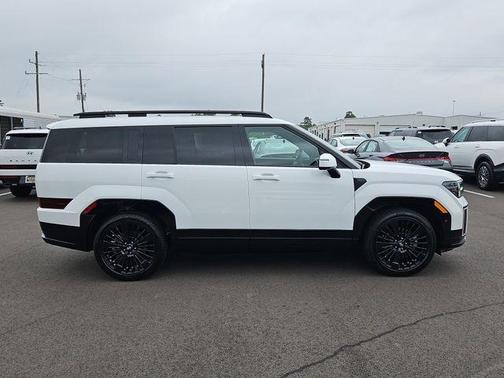 White 2026 Hyundai SANTA FE HEV Calligraphy