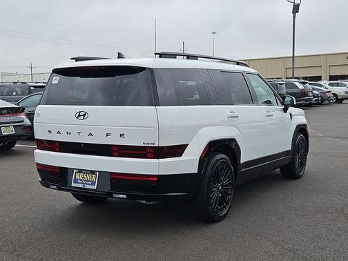 White 2026 Hyundai SANTA FE HEV Calligraphy