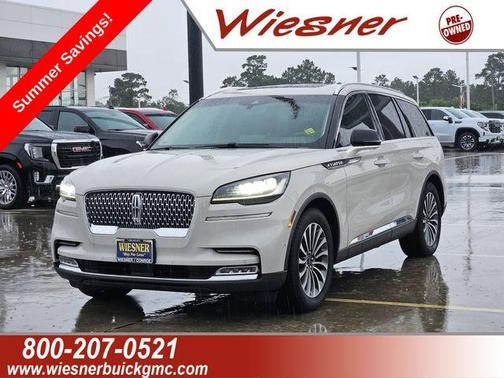 Ceramic White 2021 Lincoln Aviator Reserve RWD