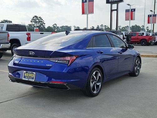 Intense Blue 2022 Hyundai ELANTRA HEV Limited