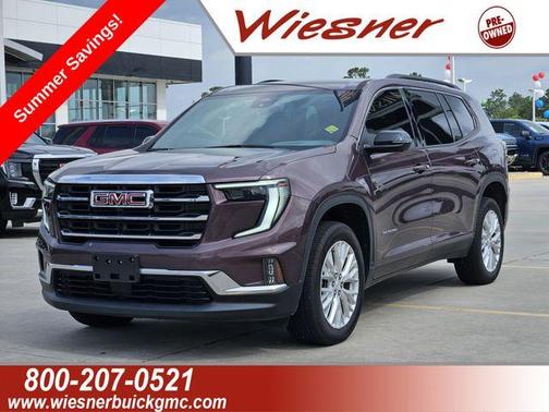 Crystal Metallic 2024 GMC Acadia Elevation
