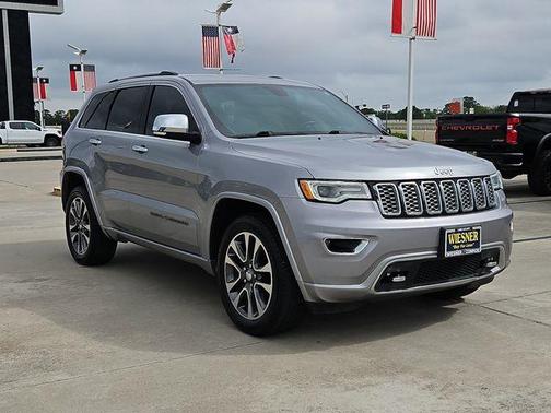 Billet Silver Metallic Clearcoat 2017 Jeep Grand Cherokee Overland