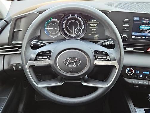 2022 Hyundai ELANTRA HEV Blue