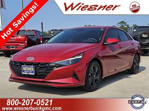 2022 Hyundai ELANTRA HEV Blue