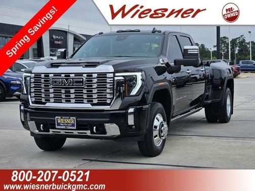 Onyx Black 2024 GMC Sierra 3500 Denali