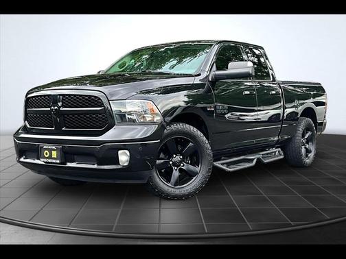 Black 2018 RAM 1500 SLT